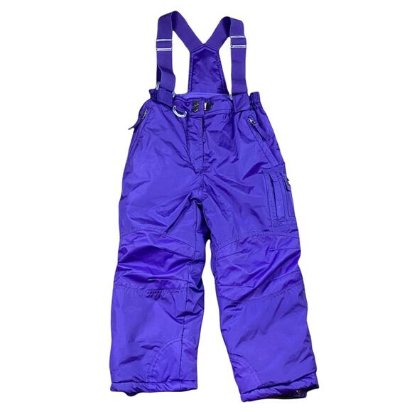 32 Degrees Ski Bib Sz XS 5/6 Purple - Picture 1 of 7